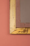 Vintage Wooden Mirror - 1098