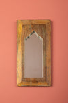 Vintage Wooden Mirror - 1099
