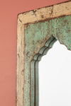 Vintage Wooden Mirror - 1104