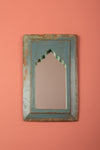 Vintage Wooden Mirror - 1112