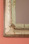 Vintage Wooden Mirror - 1114