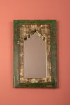 Vintage Wooden Mirror - 1117