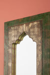 Vintage Wooden Mirror - 1117