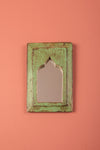Vintage Wooden Mirror - 1119