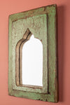 Vintage Wooden Mirror - 1119
