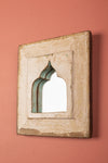 Vintage Wooden Mirror - 1121