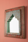Vintage Wooden Mirror - 1122