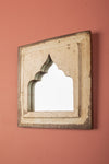 Vintage Wooden Mirror - 1123