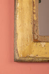 Vintage Wooden Mirror - 1126