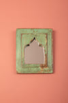 Vintage Wooden Mirror - 1128