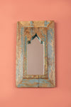 Vintage Wooden Mirror - 1129
