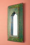 Vintage Wooden Mirror - 1134