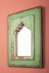 Vintage Wooden Mirror - 1135