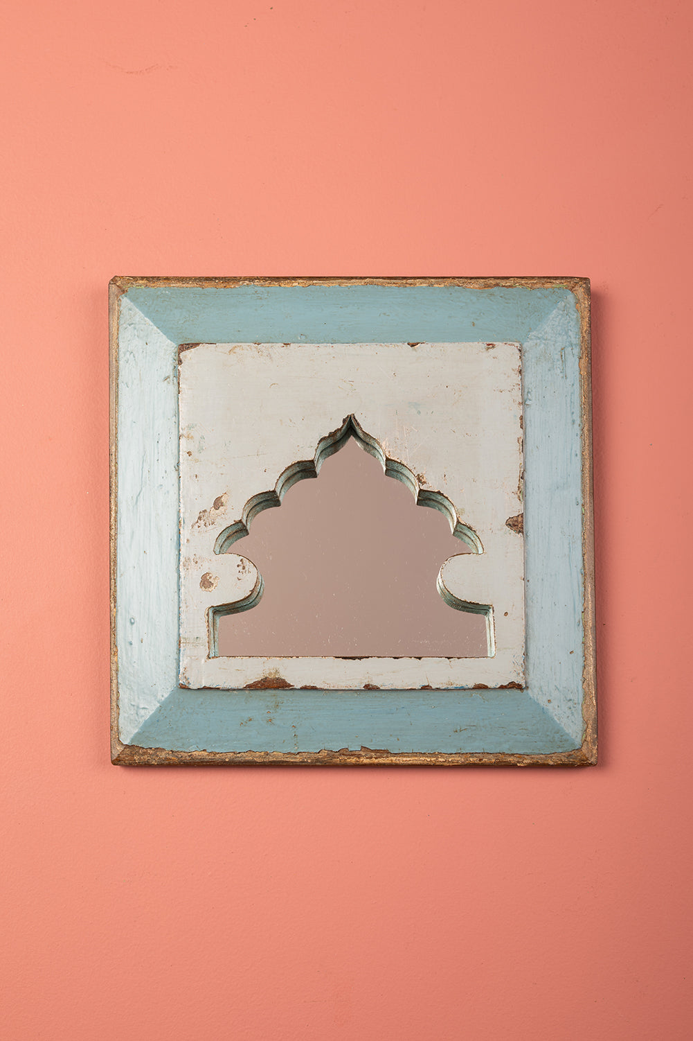 Vintage Wooden Mirror - 1140