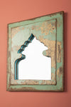 Vintage Wooden Mirror - 1141