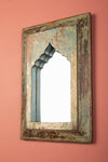 Vintage Wooden Mirror - 1145