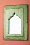 Vintage Wooden Mirror - 1146
