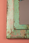 Vintage Wooden Mirror - 1150