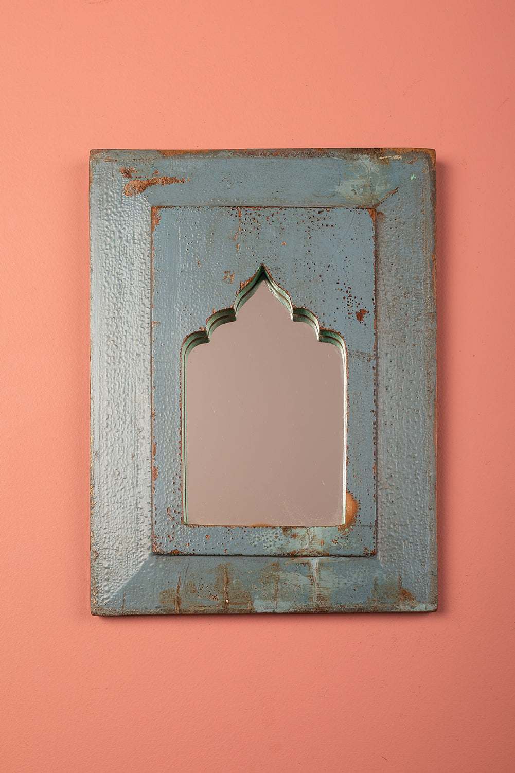 Vintage Wooden Mirror - 1154