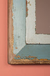 Vintage Wooden Mirror - 1155