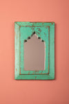Vintage Wooden Mirror - 1156