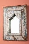 Vintage Wooden Mirror - 1158