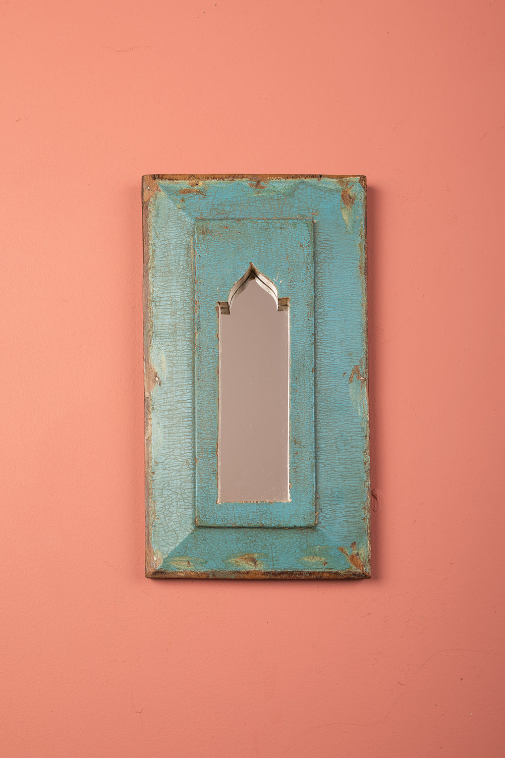 Vintage Wooden Mirror - 1160