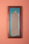 Vintage Wooden Mirror - 1162