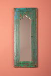 Vintage Wooden Mirror - 1163