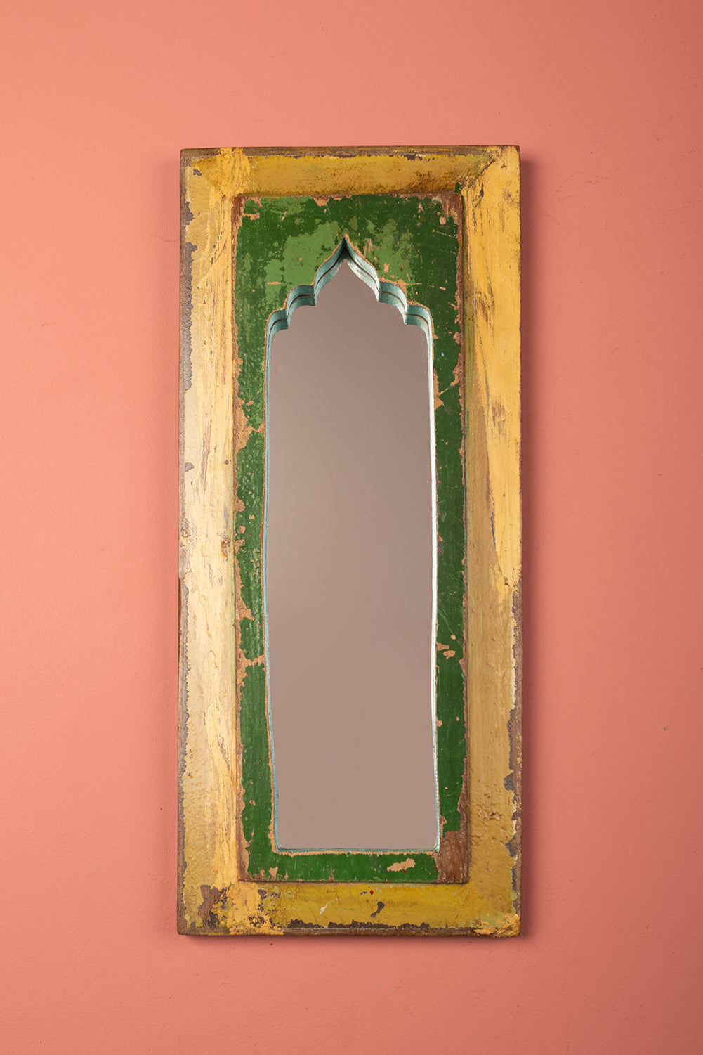 Vintage Wooden Mirror - 1170