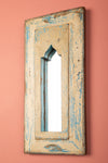 Vintage Wooden Mirror - 1177