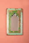 Vintage Wooden Mirror - 1182