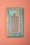 Vintage Wooden Mirror - 1184