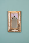Vintage Wooden Mirror - 1187