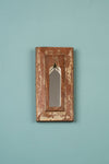 Vintage Wooden Mirror - 1189