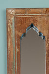 Vintage Wooden Mirror - 1196