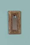 Vintage Wooden Mirror - 1206