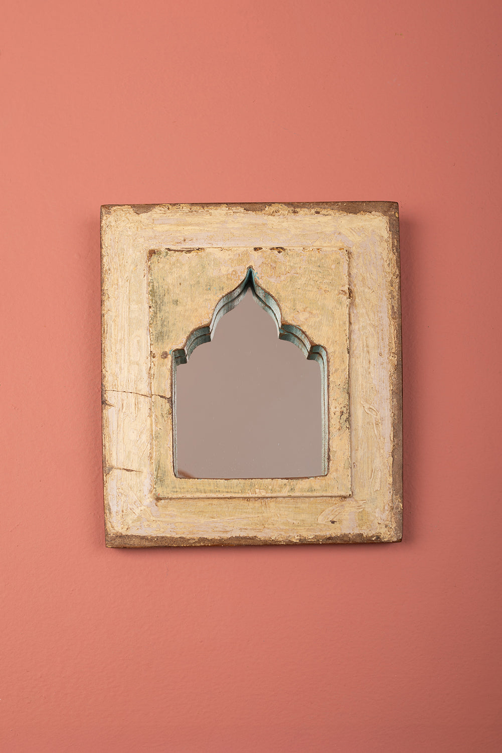Vintage Wooden Mirror - 1250
