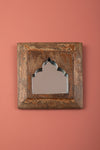 Vintage Wooden Mirror - 1252