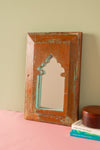 Vintage Wooden Mirror - 876