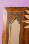 Vintage Wooden Mirror - 878