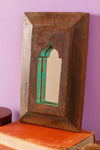 Vintage Wooden Mirror - 902