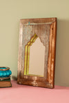 Vintage Wooden Mirror - 915