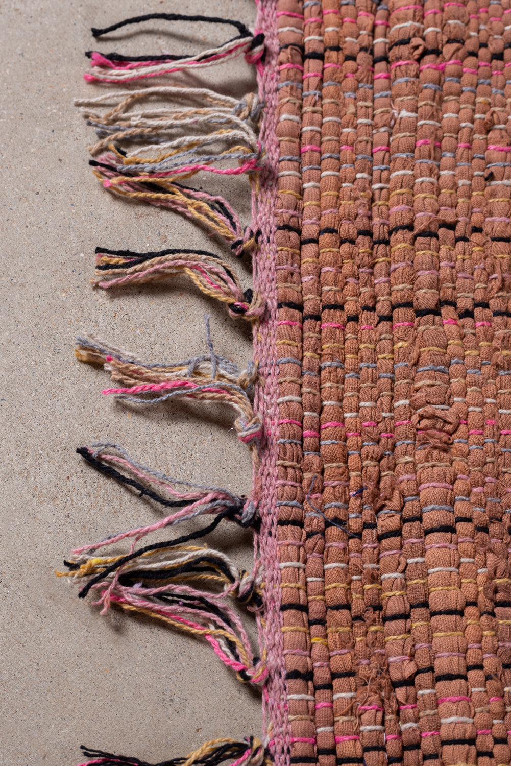 Multi-Coloured Rag Rug | Various Sizes Available – Ian Snow Ltd