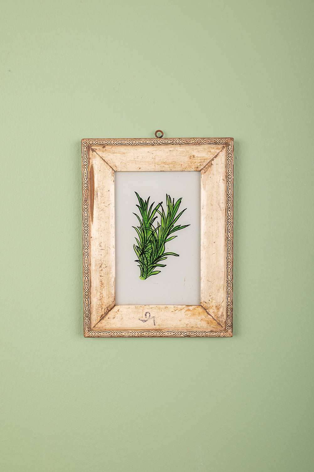 framed painting