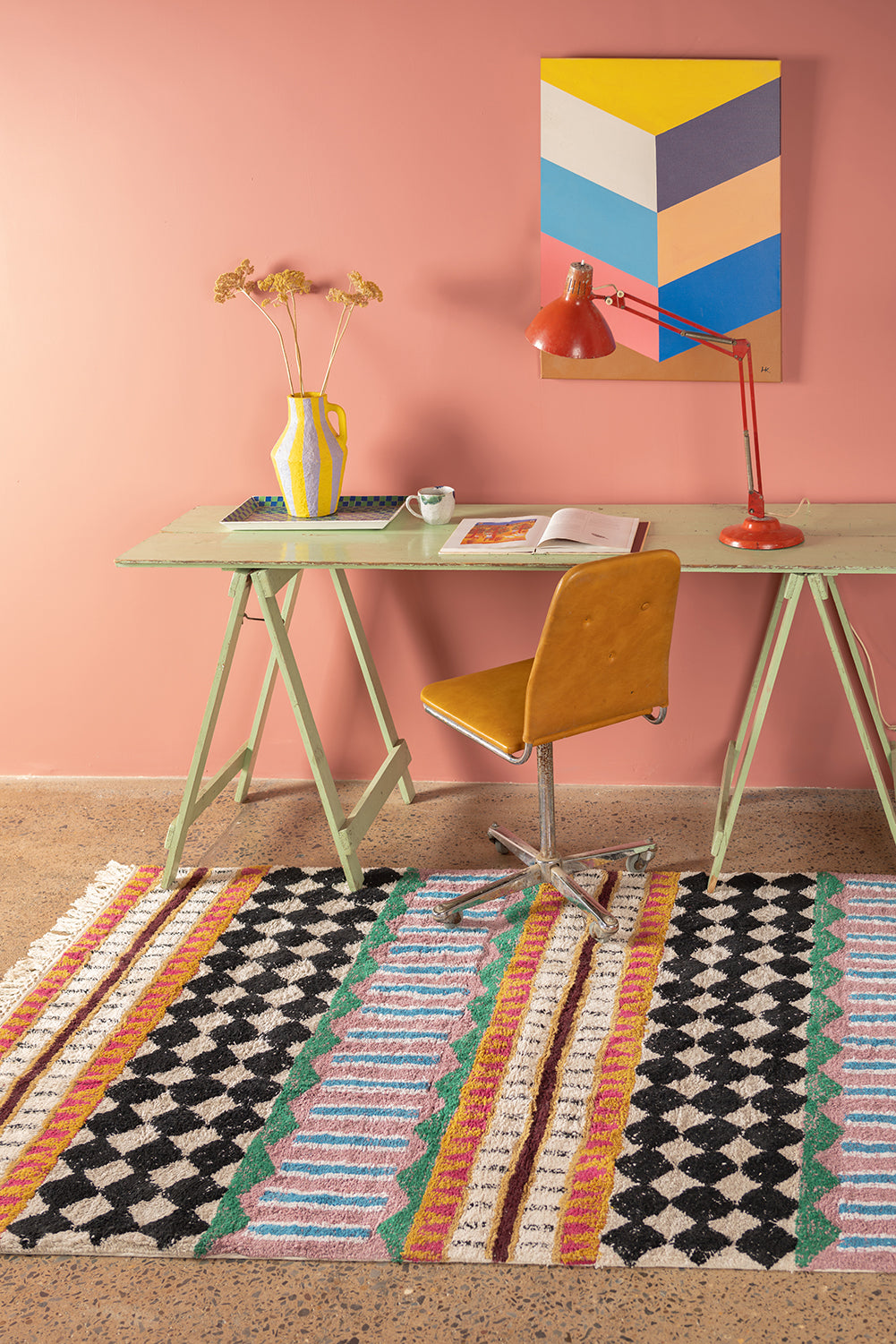 Palazzo Geometric 100% Recycled Medium Rug