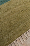 Earth Tones Striped Large Recycled Rug