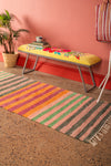 Stripe Trio Recycled Runner Rug