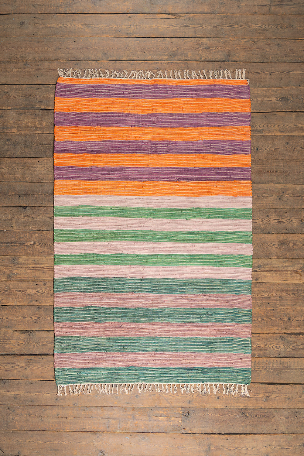 Multi-Coloured Rag Rug | Various Sizes Available – Ian Snow Ltd