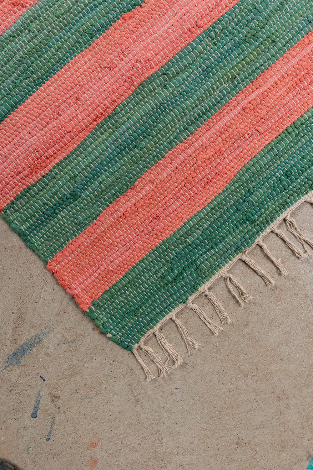 Multi-Coloured Rag Rug | Various Sizes Available – Ian Snow Ltd